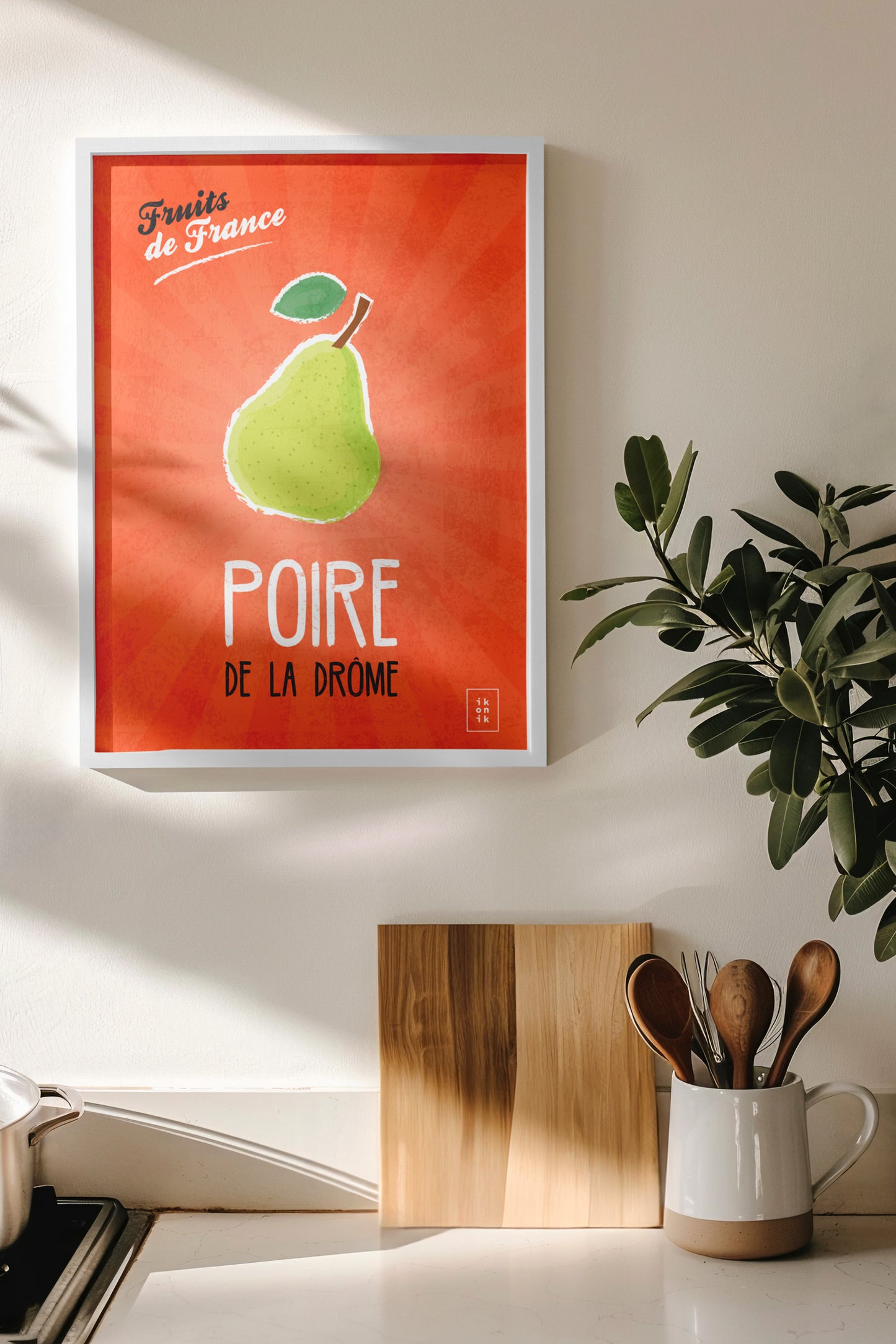 Pear Poster | Fruits of France