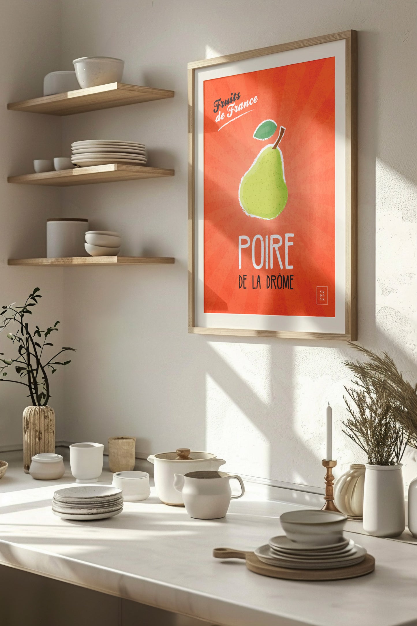 Affiche Poire | Fruits de France