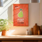 Pear Poster | Fruits of France