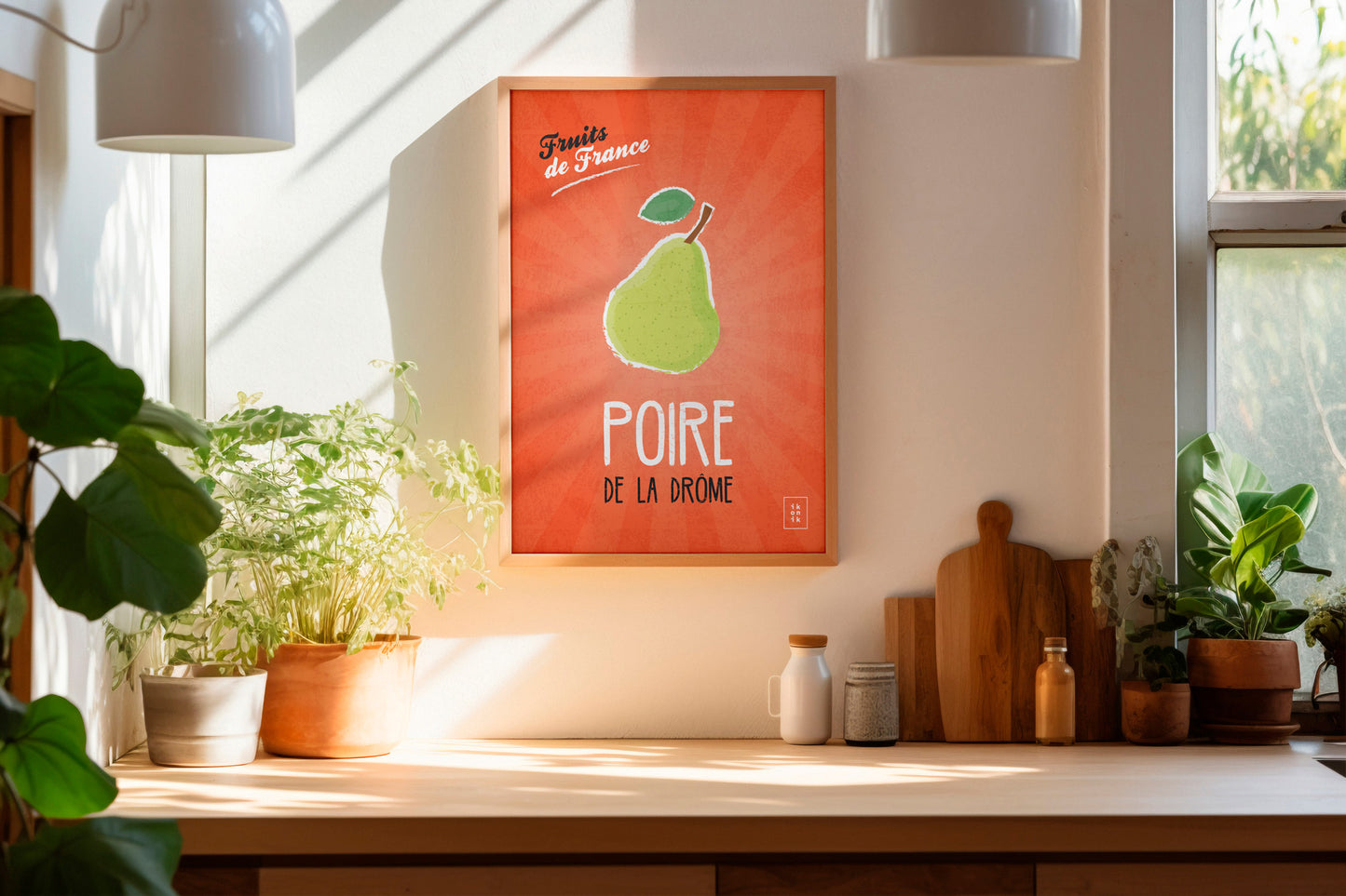 Affiche Poire | Fruits de France