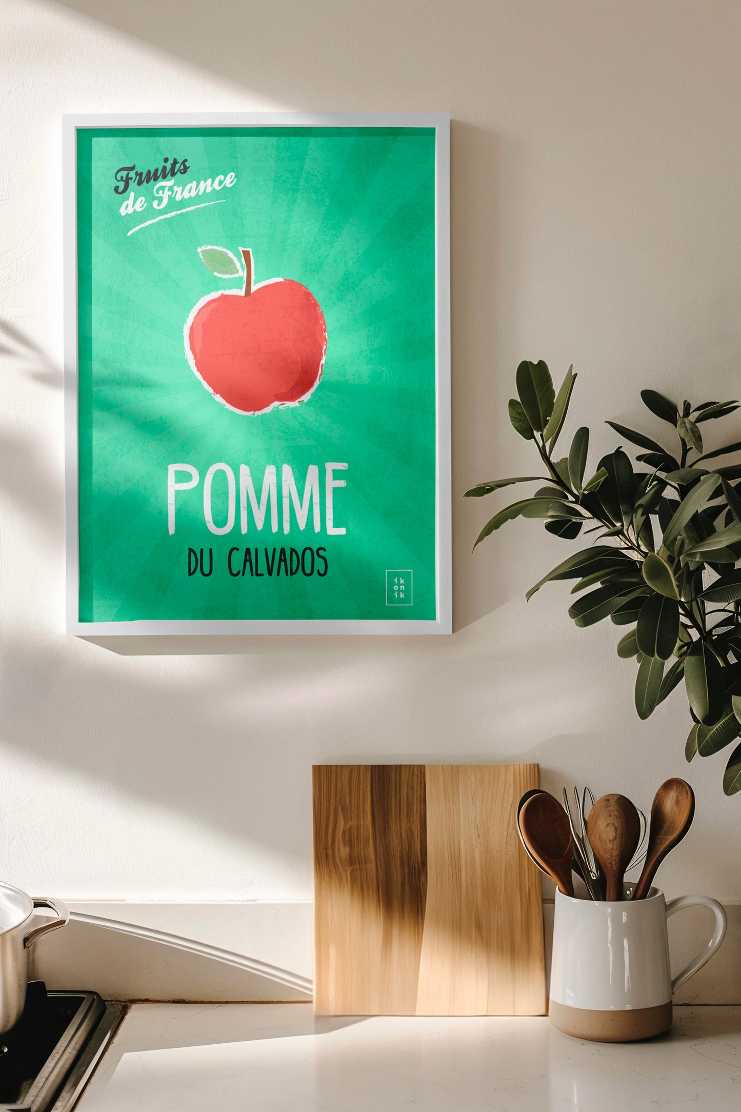 Affiche Pomme | Fruits de France