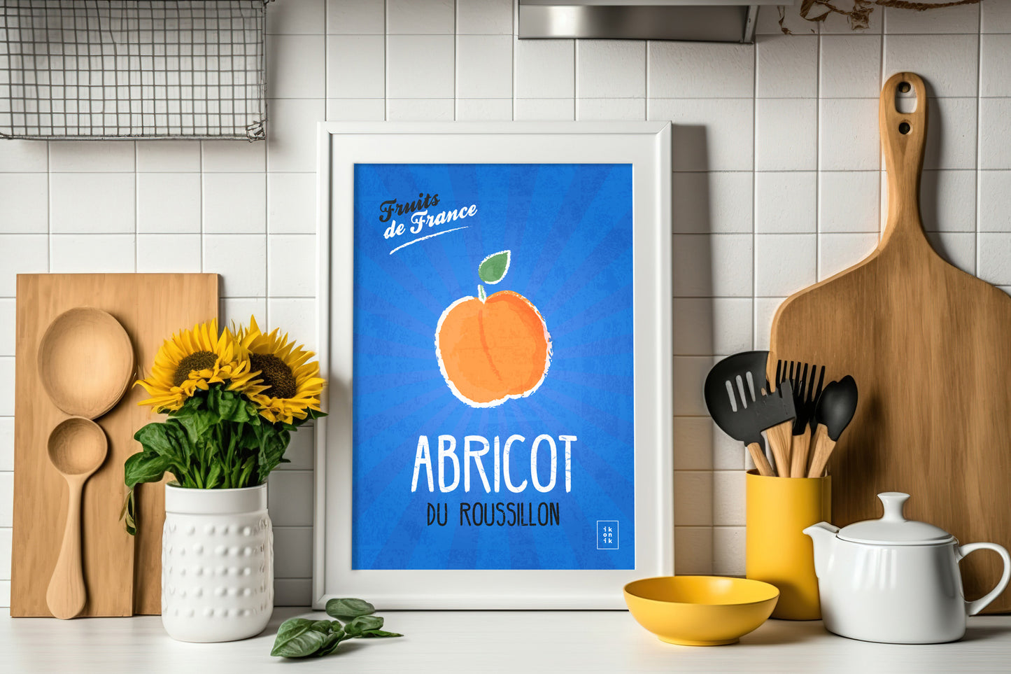 Apricot Poster | Fruits of France