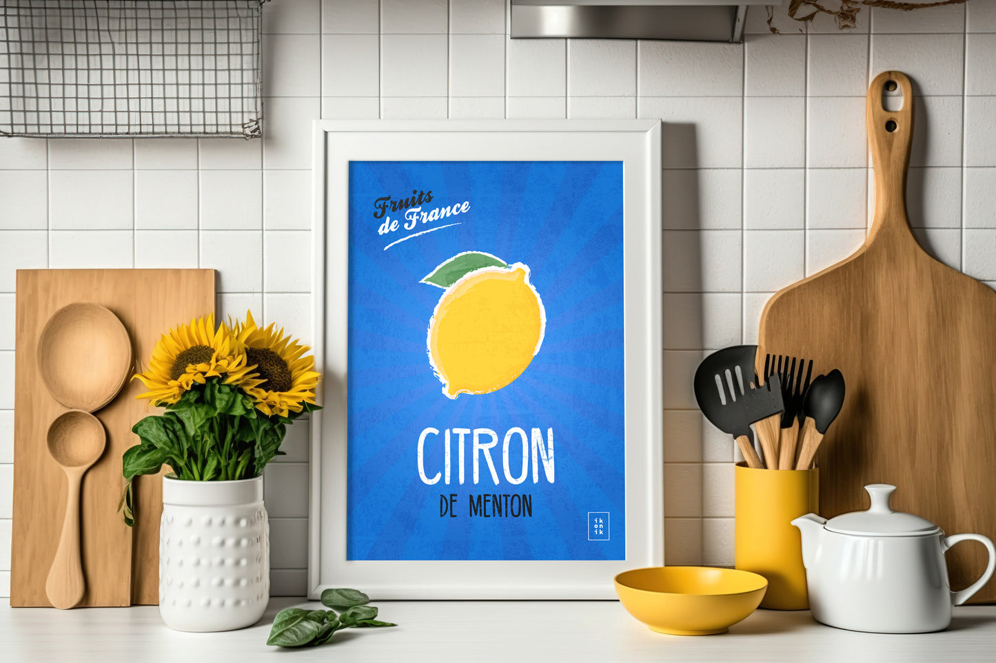 Affiche Citron | Fruits de France