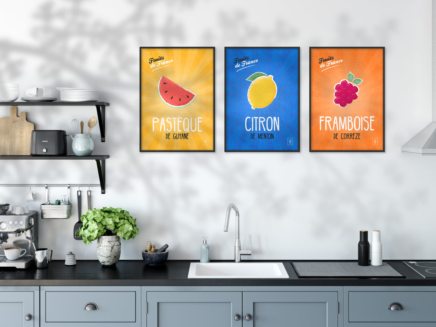 Affiche Citron | Fruits de France