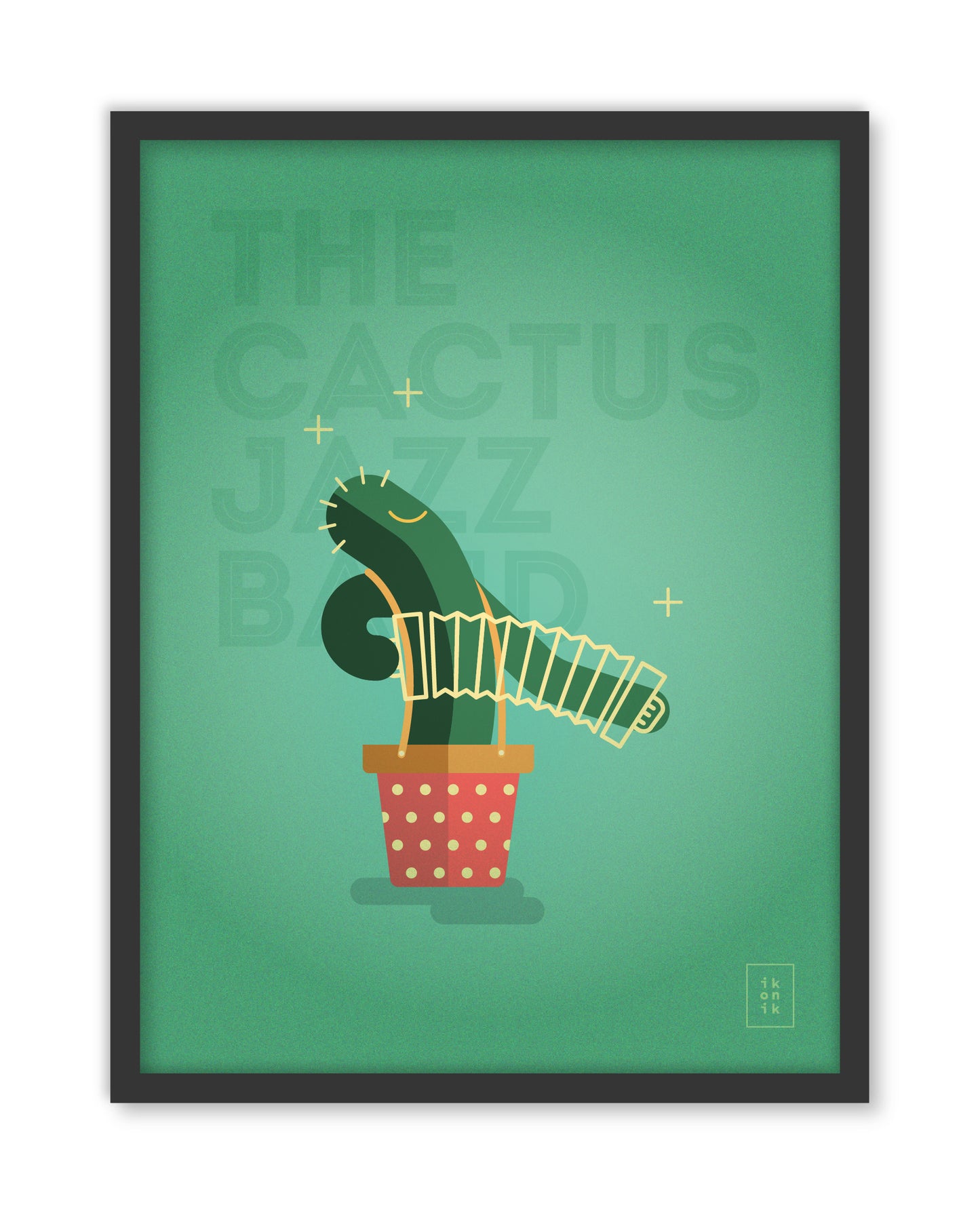 The Cactus Jazz Band | L'Accordéoniste | Affiche