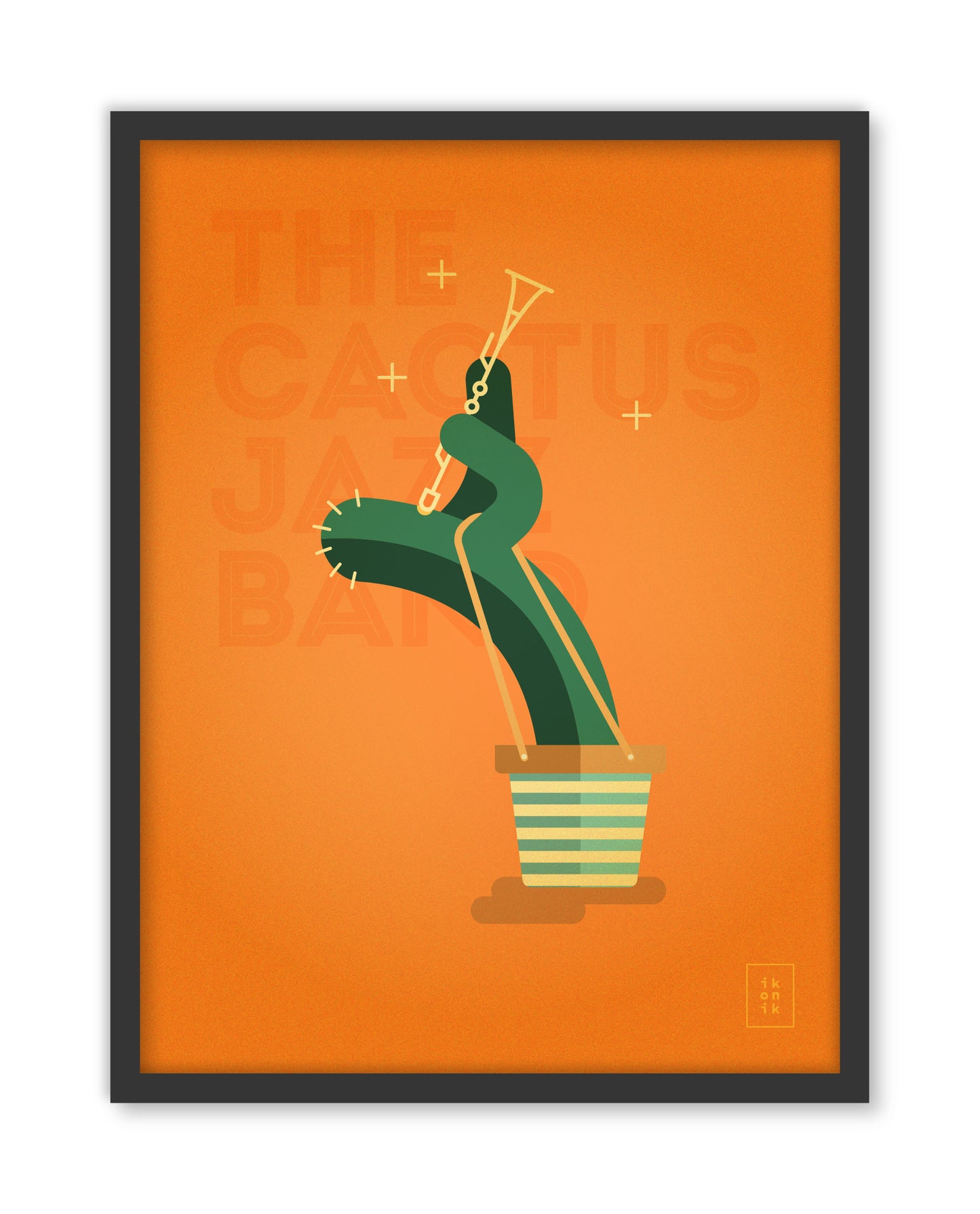 The Cactus Jazz Band | Le Clarinettiste | Affiche