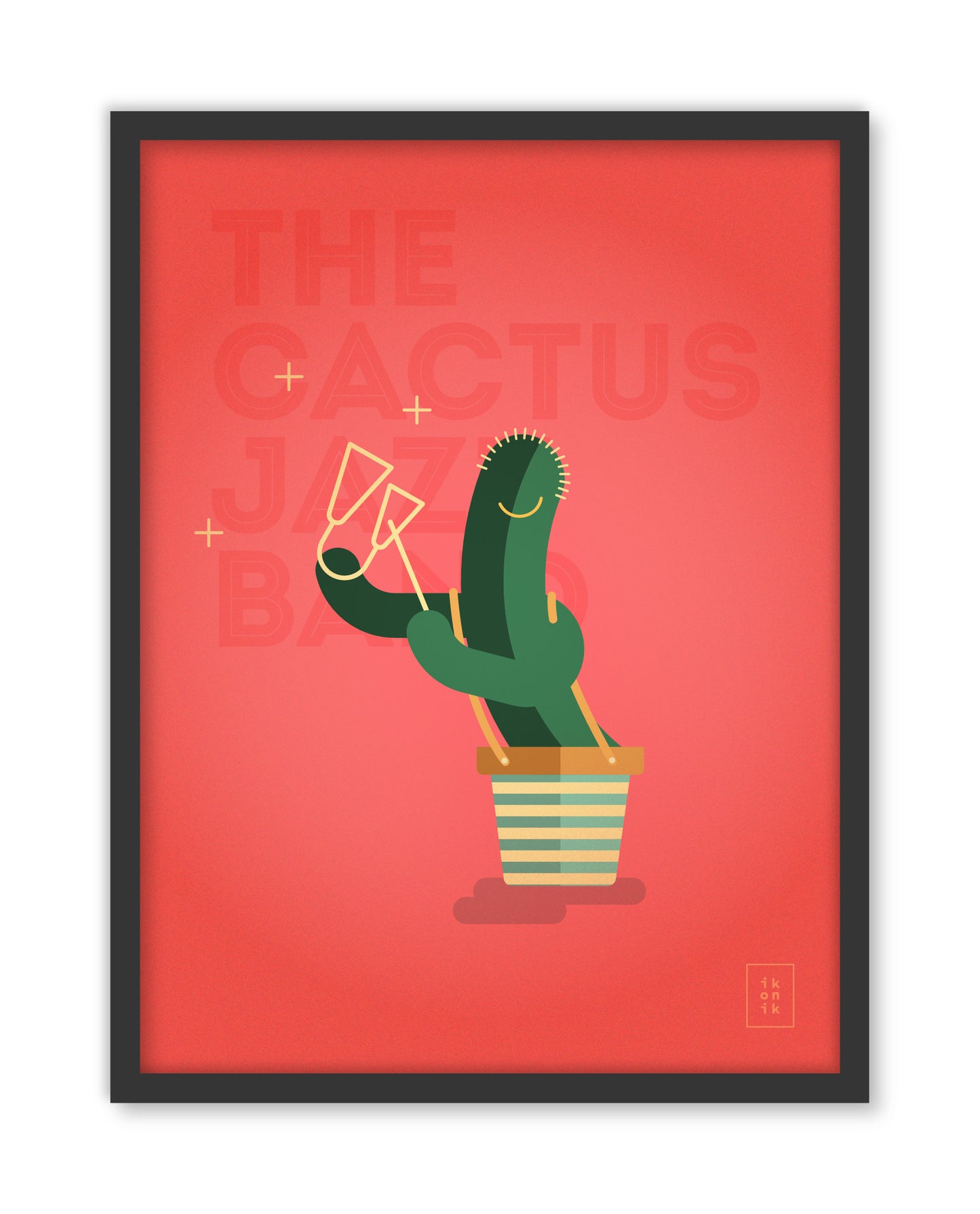 The Cactus Jazz Band | Le Joueur de Cloche Agogo | Affiche