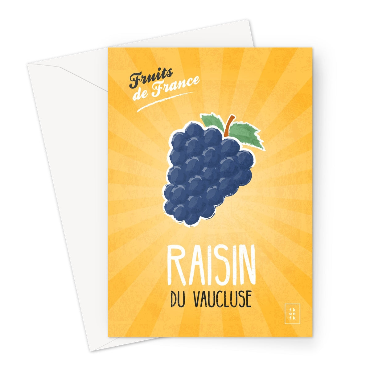 Grape Card | Fruits of France