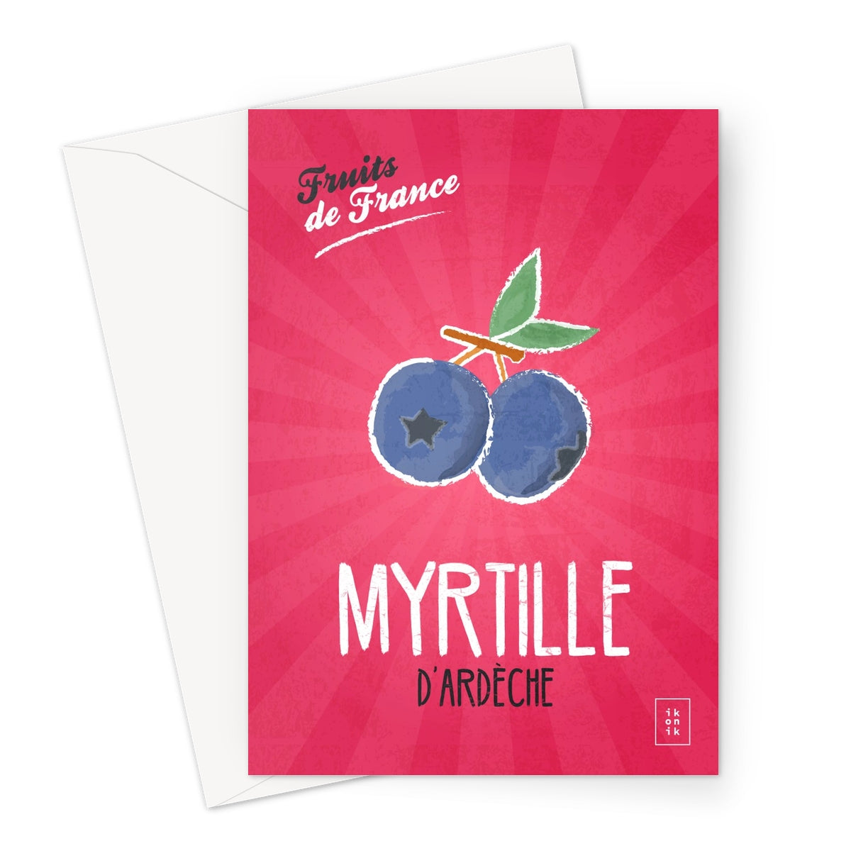 Blueberry Card | Fruits of France