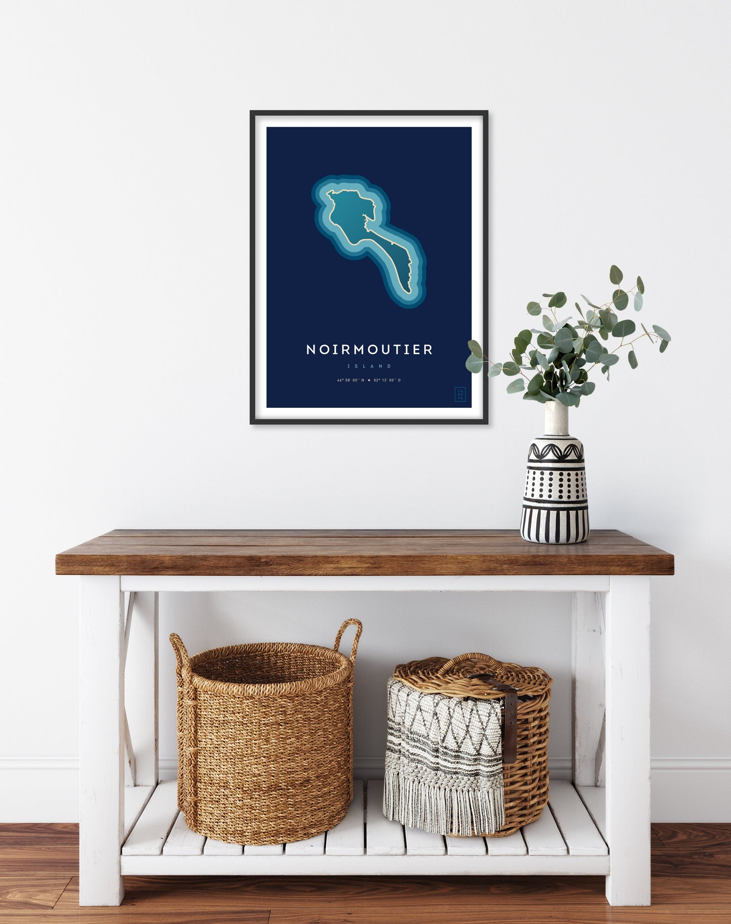 Noirmoutier island poster