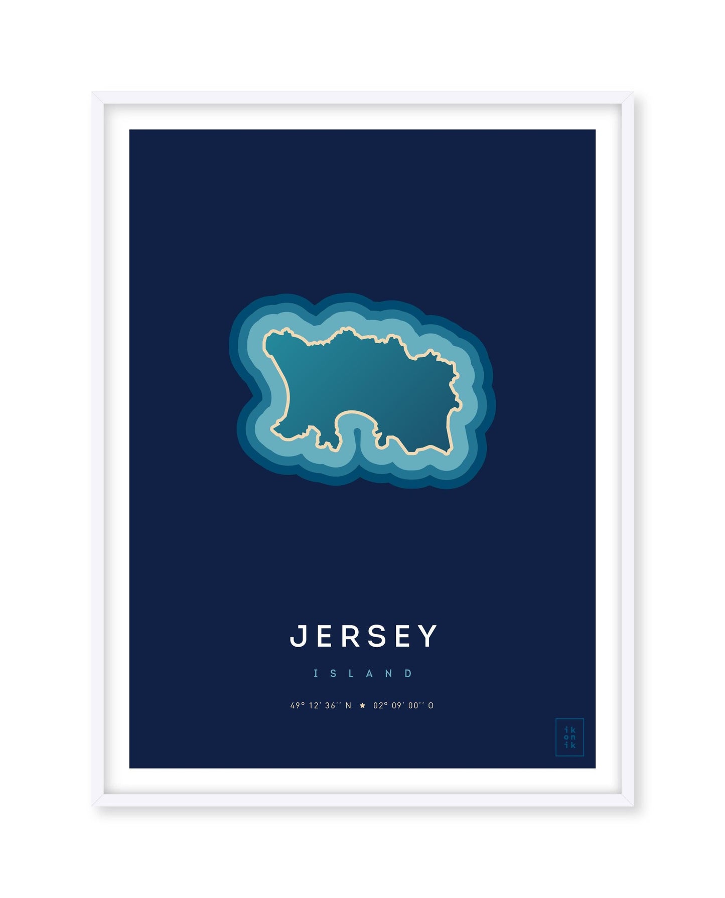 Jersey Island Poster