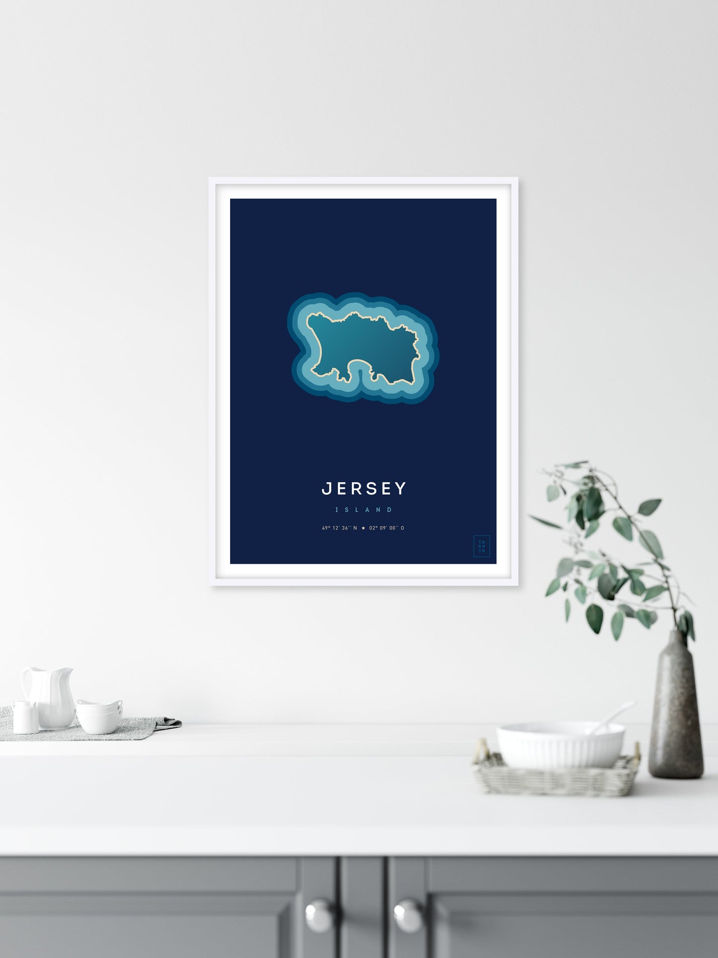 Jersey Island Poster