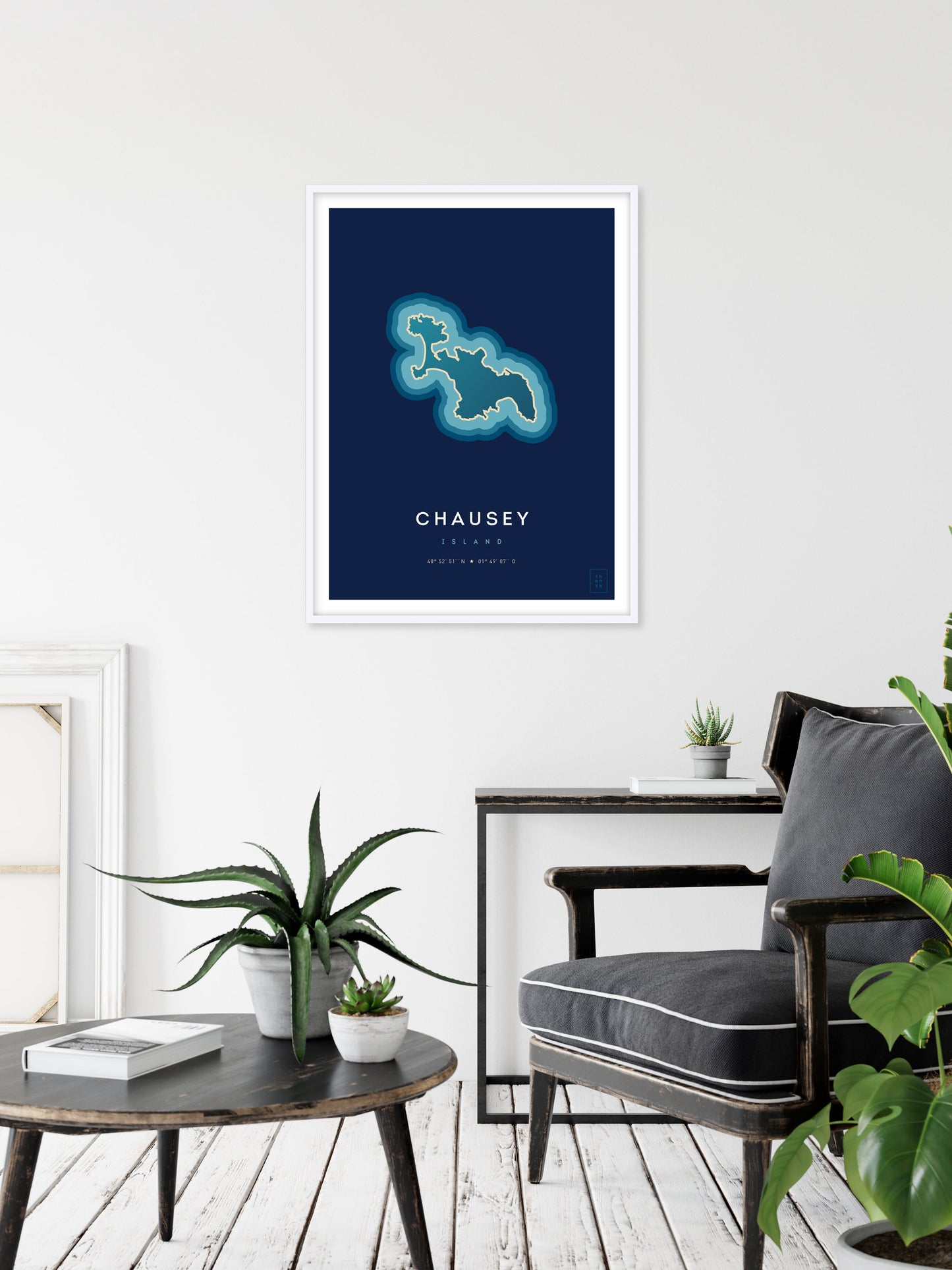 Chausey island poster