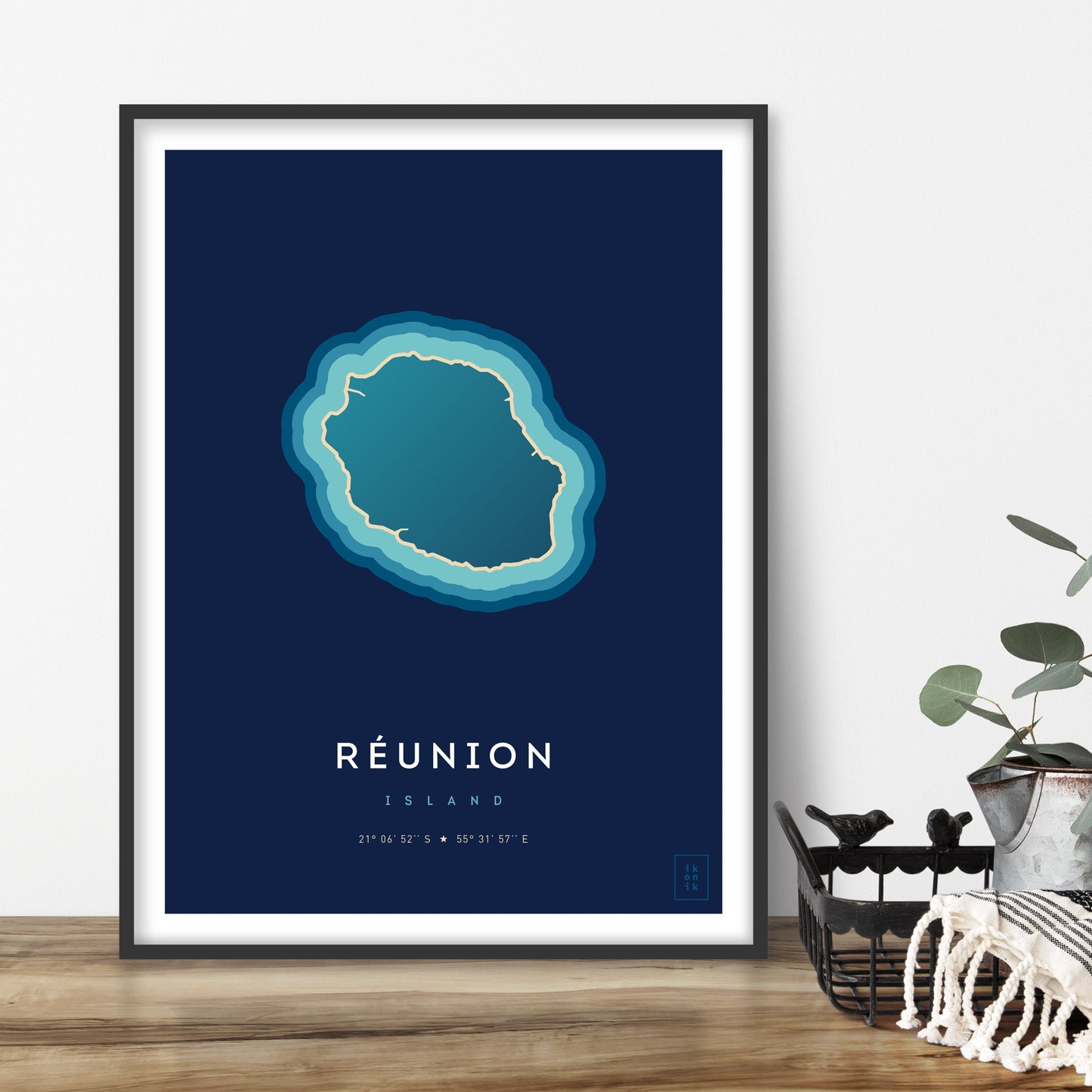 Reunion Island Poster