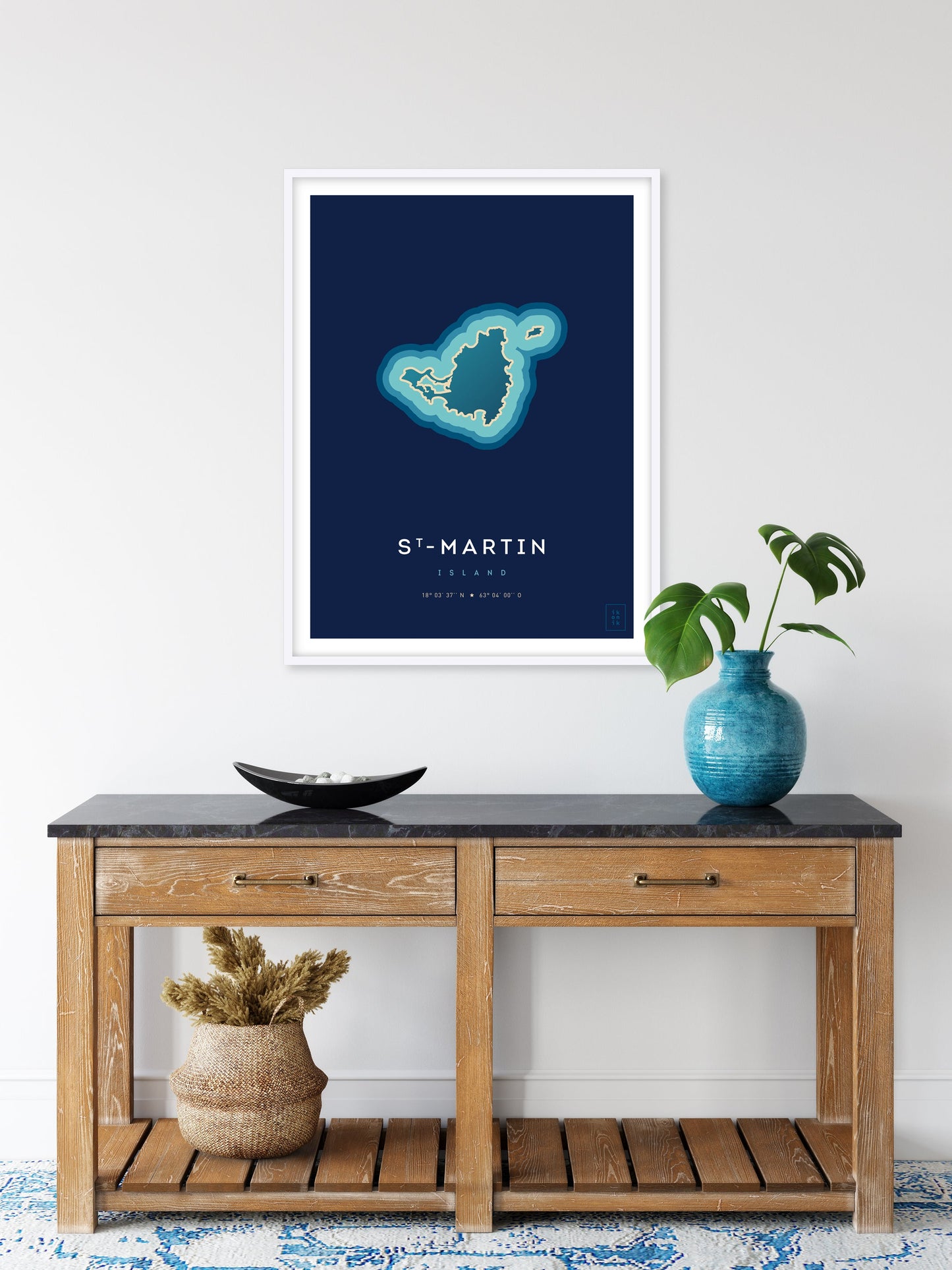 Saint Martin Island Poster