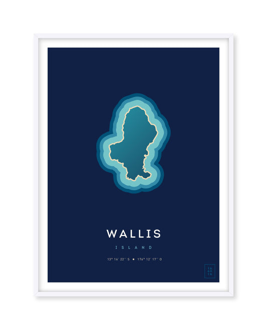 Affiche de l'île de Wallis