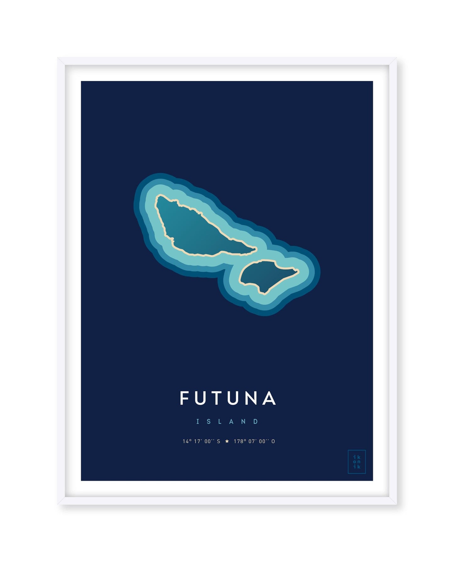 Affiche de l'île de Futuna