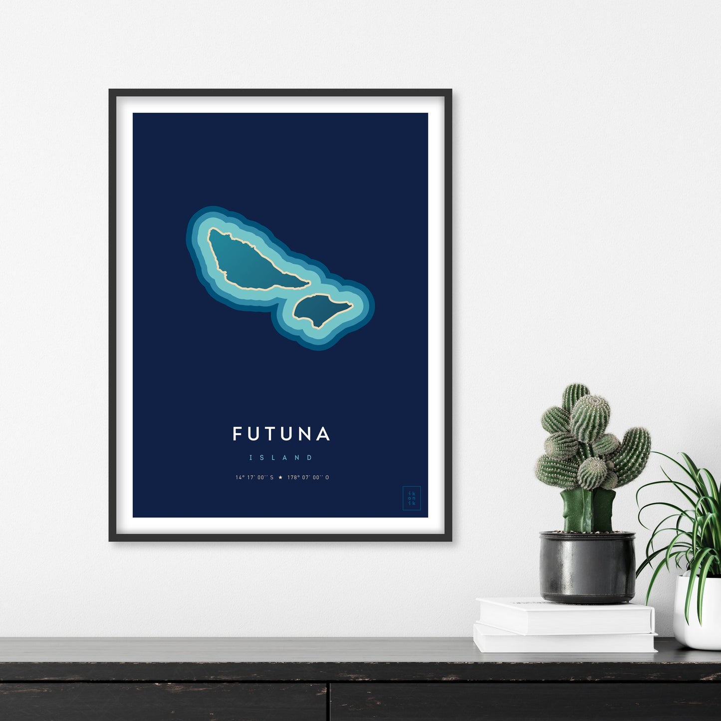 Affiche de l'île de Futuna