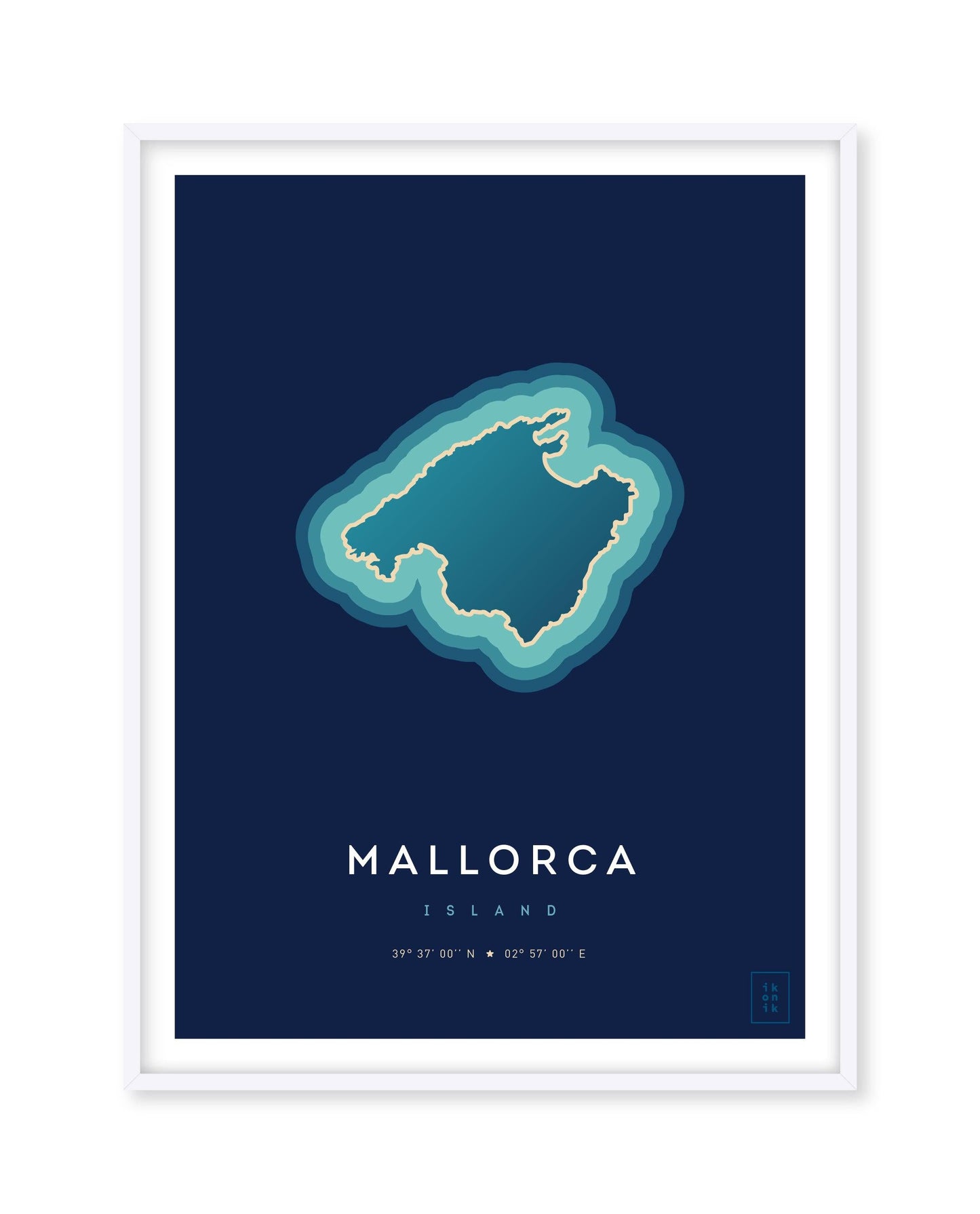 Majorca island poster