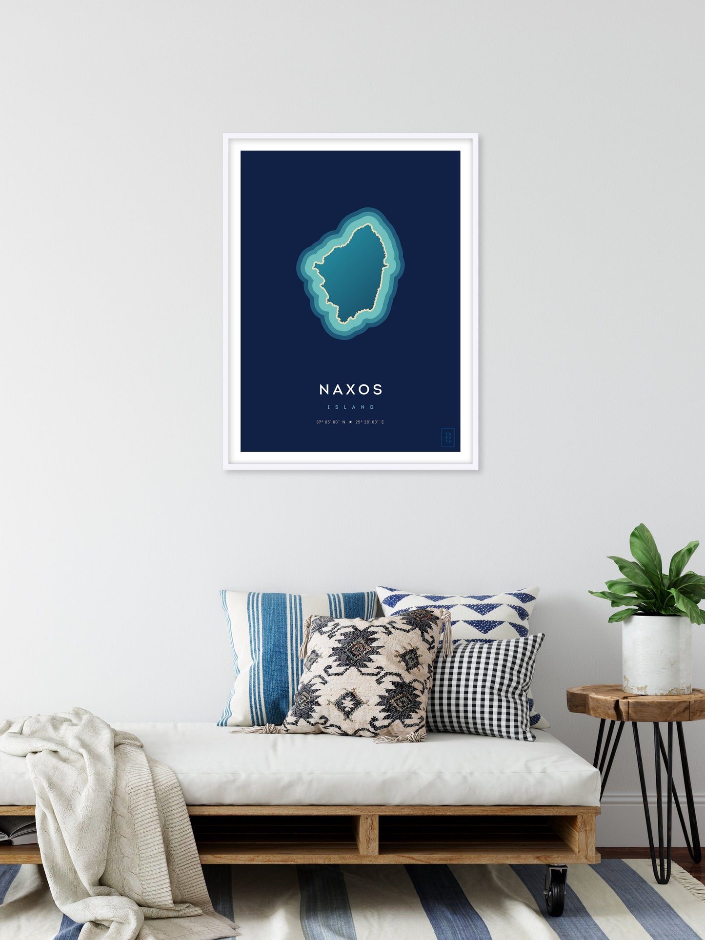 Naxos island poster